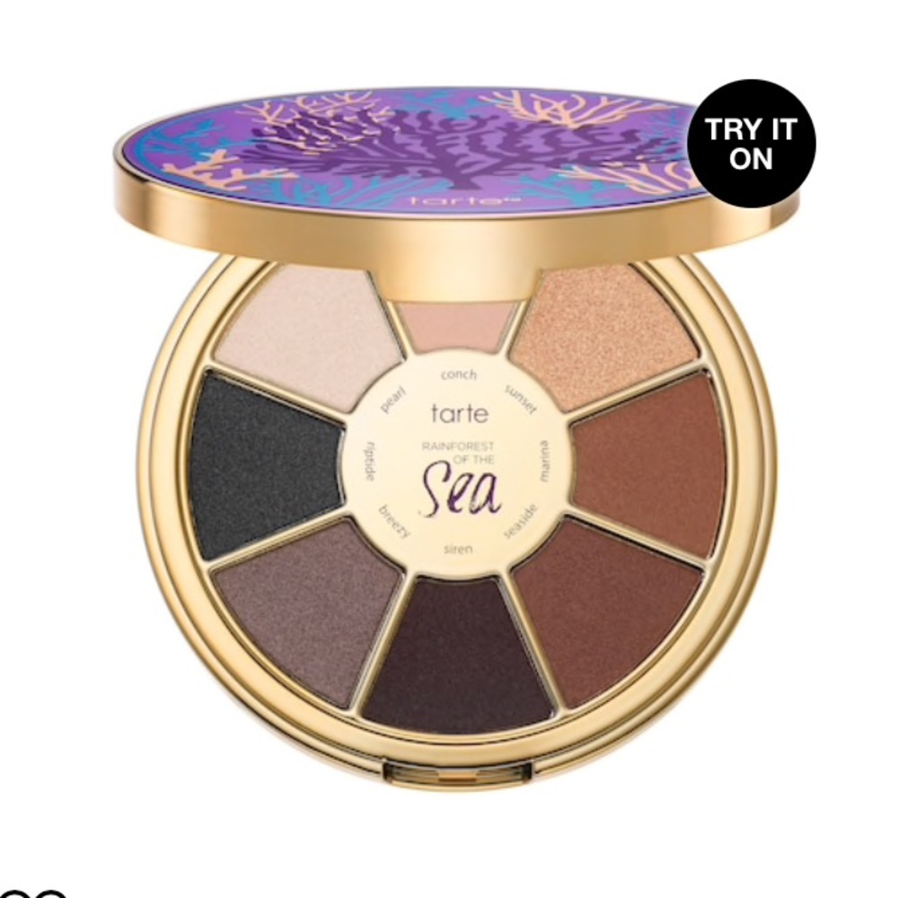 Rainforest of the sea tarts eyeshadow palette